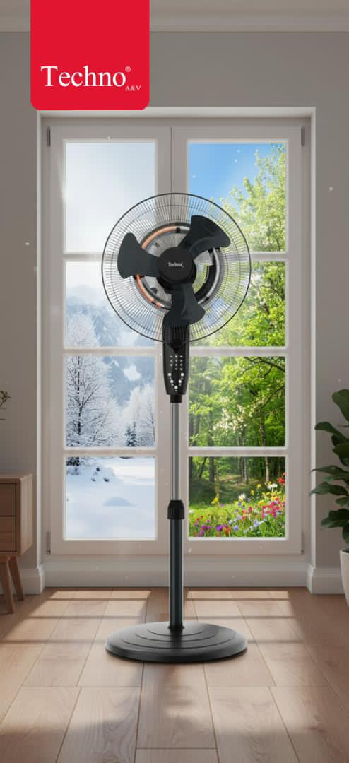 پنکه و هیتر برقی تکنو مدل TE-9600